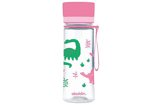 ALADDIN Wasserflasche Aveo mit Grafik 0,35l rosa