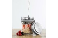 KILNER Frühstücksglas mit Löffel und Rezeptbuch