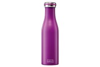 LURCH Thermo-Isolierflasche Edelstahl 0,5l purple