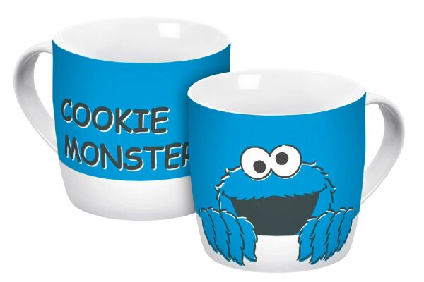 GEDA Tasse Krümelmonster Porzellan 300ml