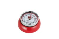 ZASSENHAUS Kurzzeitmesser Retro-Look 3cm Ø7cm rot