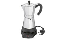 CILIO Espressokocher 6 Tassen Aluminium elektrisch 480 W...