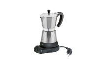 CILIO Espressokocher 6 Tassen Aluminium elektrisch 480 W...