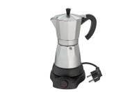 CILIO Espressokocher 6 Tassen Aluminium elektrisch 480 W Ø11,5cm