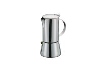 CILIO Espressokocher Aida 6 Tassen Edelstahl poliert 21cm...