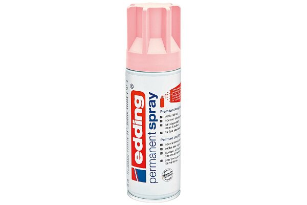 EDDING Permanent Spray 5200 pastellrosa seidenmatt 200ml