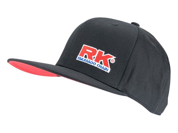 RK Basecap schwarz, rot