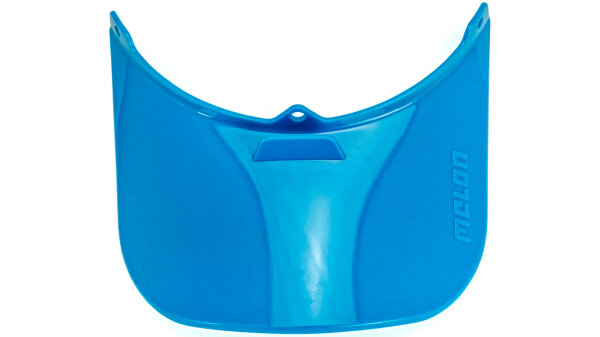 MELON Visier "Vista Visor" UV400, onesiz solid blue non-transparent