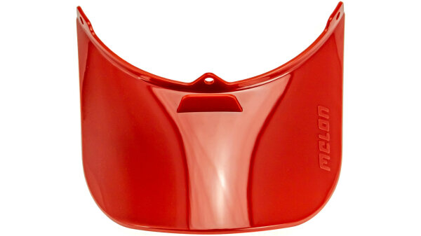 MELON Visier "Vista Visor" UV400, onesiz solid red non-transparent