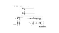 METABO Geräteaufsatz "MA" Passend für de "MA-FS 40" Freischneider-Aufsatz (#601728850)