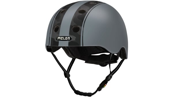 MELON Helm "All Stars" Urban Active, Mag double camouflage black matt, Gr. XXS-S (46-52 cm)