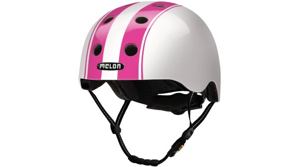 MELON Helm "All Stars" Urban Active, Mag double pink white, Gr. XXS-S (46-52 cm)