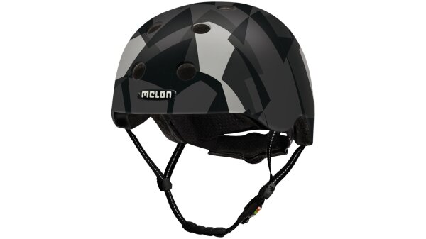 MELON Helm "Mosaique" Urban Active, Magnetverschlu black widow ma