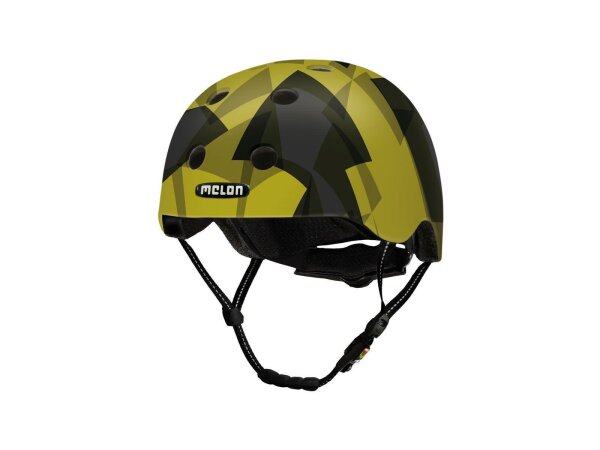 MELON Helm "Mosaique" Urban Active, Magnetverschlu bumblebee matt