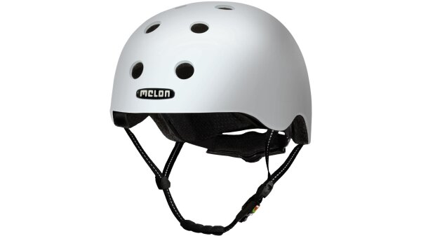 MELON Helm "Posh" Urban Active, Magnetve Berlin, weiß matt, Gr. XL-XXL (58-63 cm)