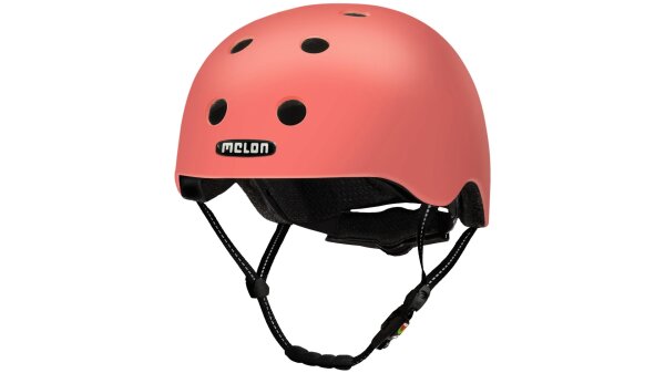 MELON Helm "Posh" Urban Active, Magnetve Miami, rot matt, Gr. M-L (52-58 cm)