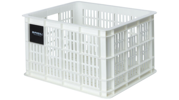 BASIL V.R.-Korb "Crate M" Kunststoff, Volumen: 29  white