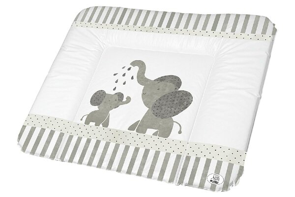 ROTHO BABYDESIGN 3-Keil-Wickelauflagel Modern Elephants 72 x 85 cm