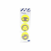 School Mood 6er Patchy-Set Yellow Monsters