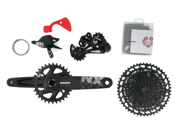 SRAM Schaltgruppen-Set "NX Eagle" Besteh 175 mm Kurbellänge