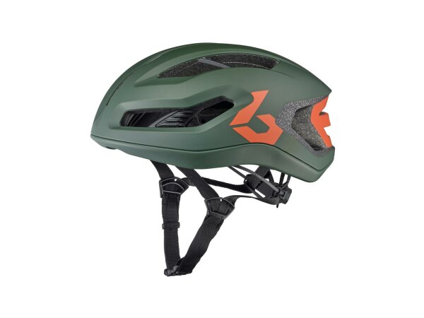 BOLLÉ Helm "Eco Avio MIPS" AVID Aero Pro green orange matte, Gr. S (52-55 cm)