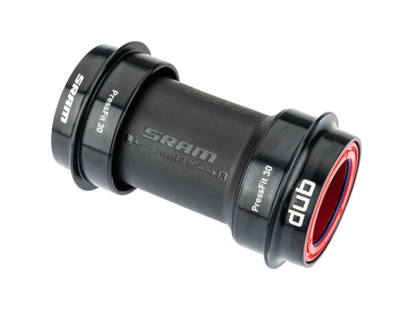 SRAM Innenlager "DUB" SB-verpackt, Keram für Tretlagergehäuse BB30 Pressfit, 68 mm Gehäusebreite, für Road Wide