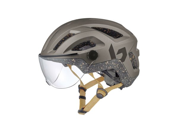 BOLLÉ Helm "Eco React Visor" Ein Großtei dark bronze, Gr. S (52-55 cm)