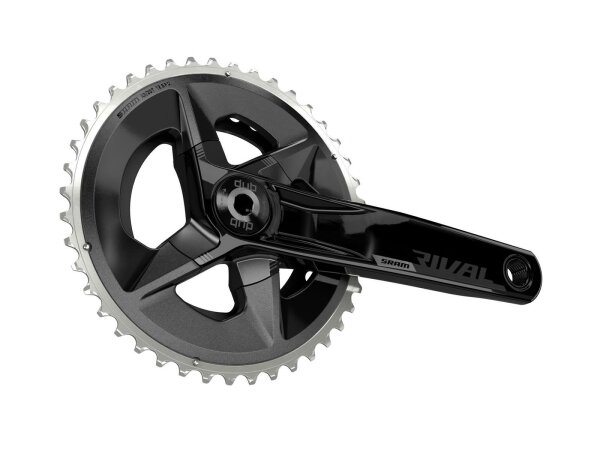 SRAM Kettenradgarnitur "Rival AXS" 2-fac 30 / 43 Zähne, 172,5 mm Kurbellänge, Wide Achse, 47,5 mm Kettenlinie, Lochkreis 94 mm