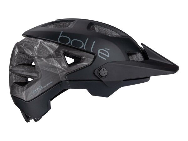 BOLLÉ MTB-Helm "Trackdown" Adjustable Visor - Das  black stone, G