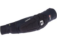 G-FORM Ellenbogenprotektor "Pro Rugged 2 schwarz, Gr. XS (Bizeps 25,5-29 cm / Unterarm 15-19 cm)