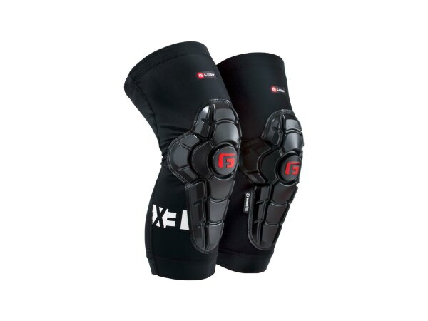 G-FORM Knieprotektor "Pro-X3 Youth" SB-v schwarz, Gr. S / M (Oberschenkel 25,5-30,5 cm / Wade 16,5-21,5 cm)