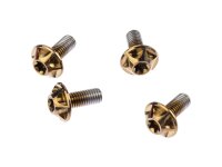 SILCA Schraube 6Al/4V Titanium, 4er Pack bourbon