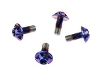 SILCA Schraube 6Al/4V Titanium, 4er Pack, M5 x 12  royal...