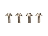 SILCA Schraube 6Al/4V Titanium, 4er Pack silber