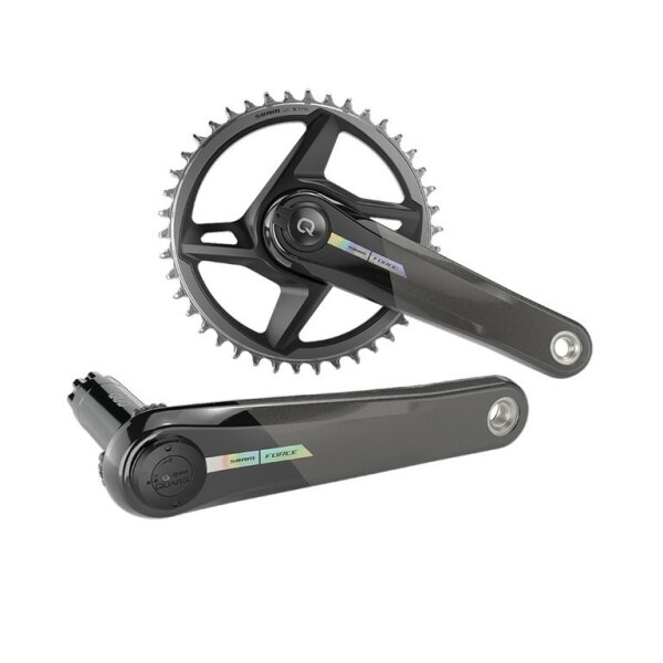 SRAM Kettenradgarnitur Powermeter "Force 1 AXS" 40 175 mm Kurbell