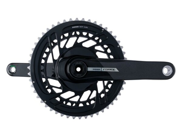 SRAM Kettenradgarnitur "Force AXS" 2-fac 37 / 50 Zähne, 172,5 mm Kurbellänge