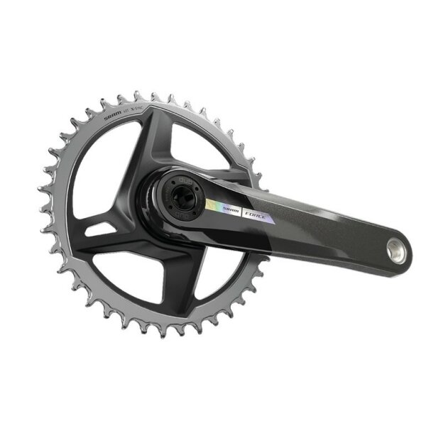 SRAM Kettenradgarnitur "Force 1 eTap AXS" 1-fach,  40 Zähne, 175 