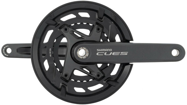 SHIMANO Kettenradgarnitur "CUES" FC-U600 170 mm Kurbellänge