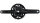 SHIMANO Kettenradgarnitur "CUES FC-U6000-2" 22 / 3 175 mm Kurbell