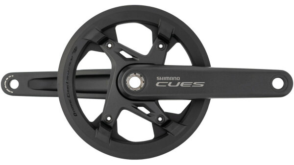 SHIMANO Kettenradgarnitur "CUES" FC-U600 42 Zähne, 170 mm Kurbellänge, Kettenlinie 50 mm, mit Kettenschutzring