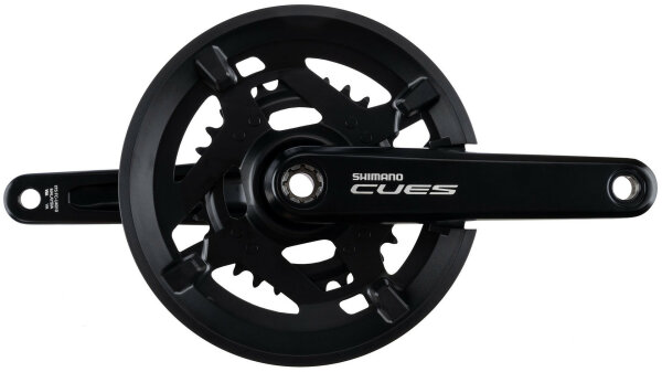 SHIMANO Kettenradgarnitur "CUES" FC-U401 175 mm Kurbellänge