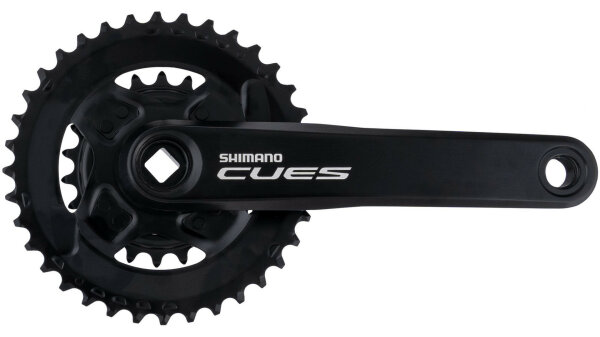 SHIMANO Kettenradgarnitur "CUES" FC-U400 22 / 36 Zähne, 175 mm Kurbellänge