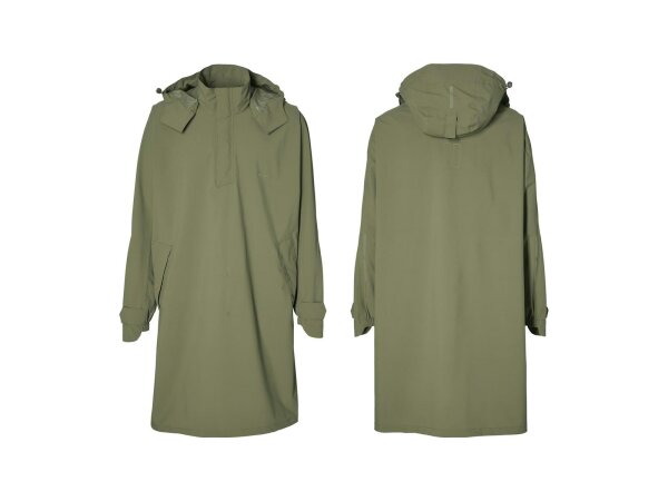 BASIL Poncho "Mosse Unisex" Material: 2- Größe XL/XXL, olive green