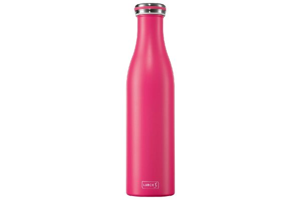 LURCH Isolierflasche Edelstahl 0,75l pink