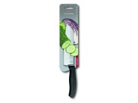 VICTORINOX Swiss Classic Santokumesser Kullenschliff 17cm schwarz