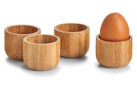 ZELLER PRESENT Eierbecher-Set Bambus Ø5x4cm 4-tlg.