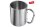 WESTMARK Tasse mit Karabinerhenkel Edelstahl 300ml