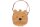 CHILDHOME Teddybär Tasche 24x24cm