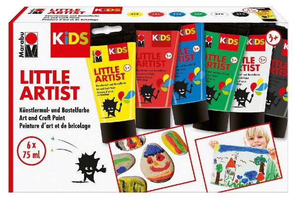 MARABU KiDS Little Artist Sortierung 75ml 6er Set