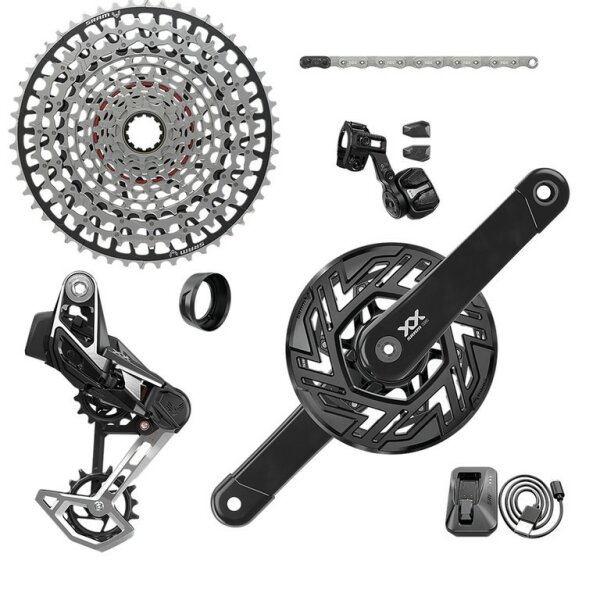 SRAM Schaltgruppen-Set "XX Eagle AXS Tra Mit Kettenblatt 36 Zähne, 104 mm Lochkreis